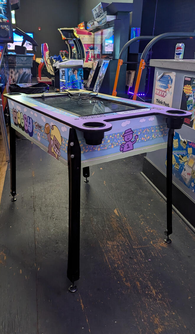 Hugby at Super Rad Arcade