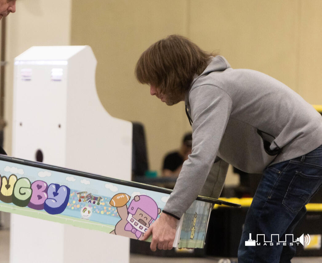 Unloading it at MAGFEST